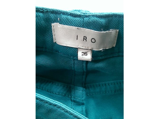 Jeans slim Iro Jarod blu cotone - vista 4