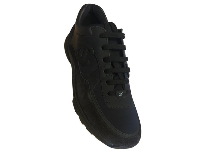 Chanel scarpe da ginnastica Nero - vista 2