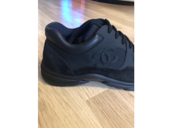 Chanel scarpe da ginnastica Nero - vista 3