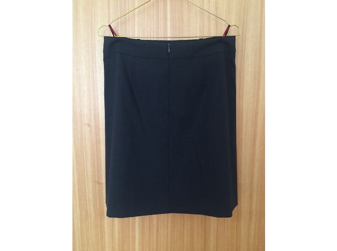 Falda de corte A Hugo Boss gris - vista 2