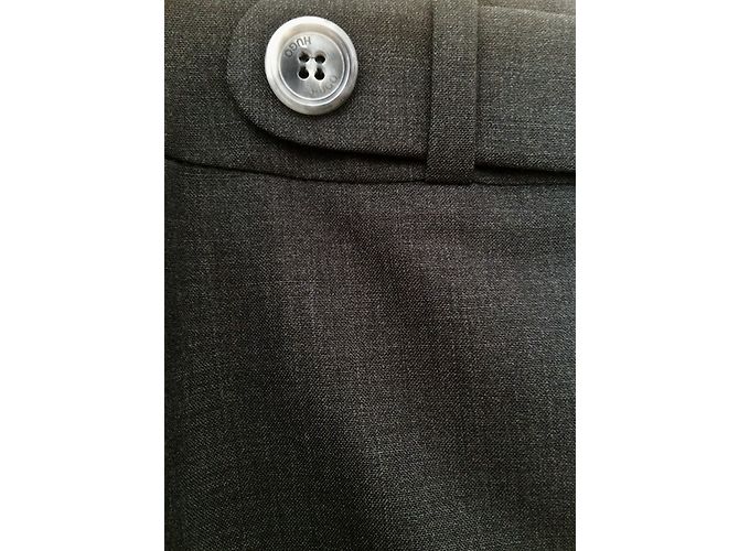 Falda de corte A Hugo Boss gris - vista 3