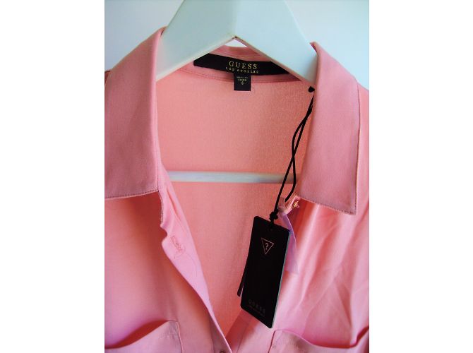 Guess Hemd in Pink aus Polyester - Ansicht 4