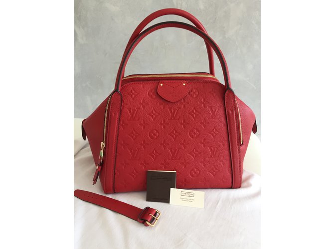 Louis Vuitton Marais MM Rosso - vista 14