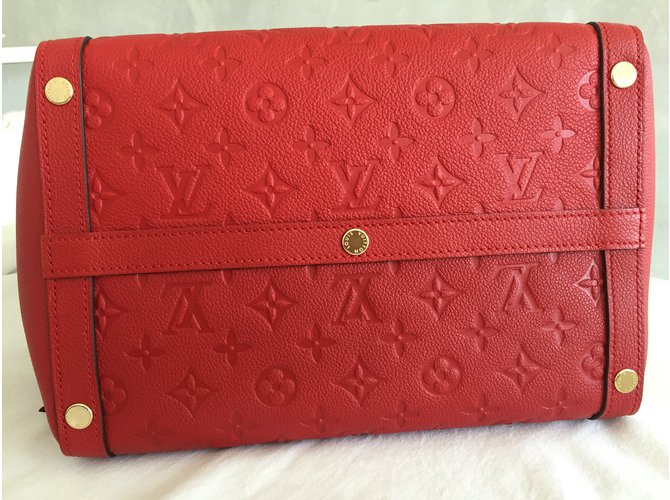 Louis Vuitton Marais MM Rosso - vista 3