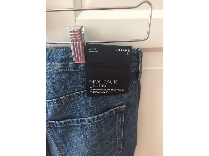Vaqueros Wide Leg J Brand Azules Denim Talla 27 - vista 3