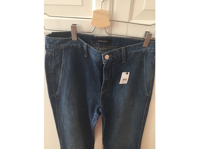 Vaqueros Wide Leg J Brand Azules Denim Talla 27 - vista 4