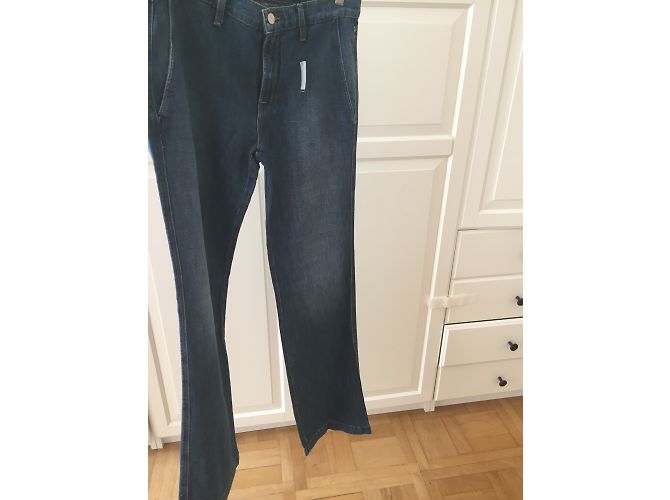 Vaqueros Wide Leg J Brand Azules Denim Talla 27 - vista 5