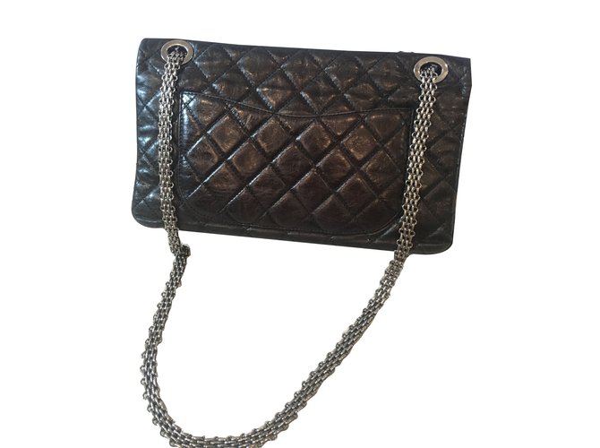 Chanel 2.55 Negro - vista 2