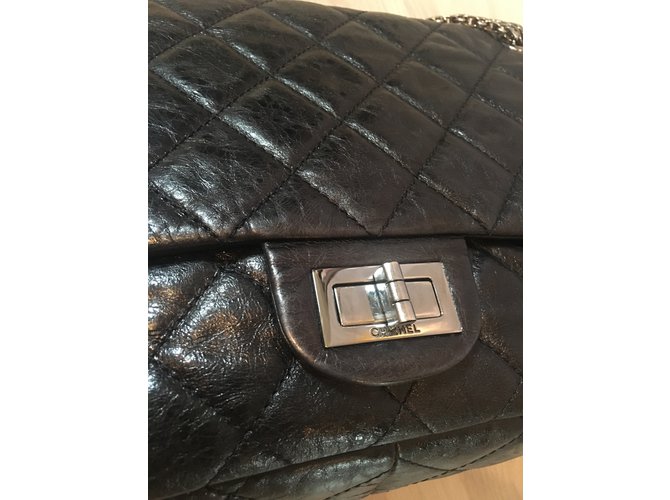 Chanel 2.55 Negro - vista 3