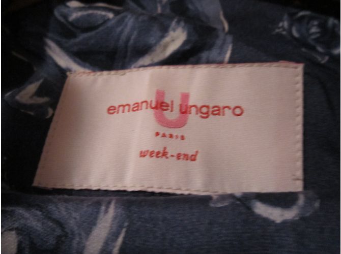 Completo pantalone blu Emanuel Ungaro - vista 3