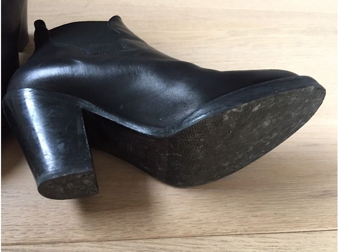 Stivaletti Acne Star in pelle nera 40 Nero - vista 3