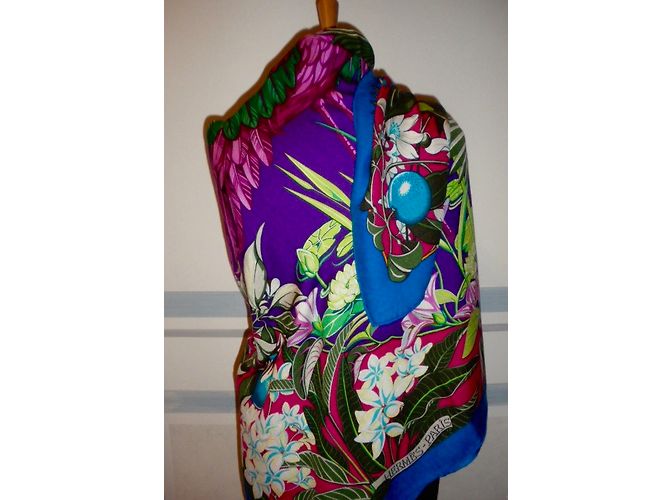 Hermès Silk scarf Multiple colors - view 4
