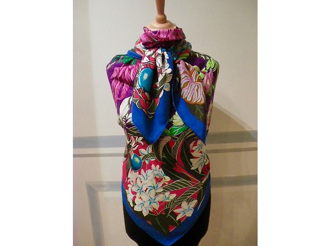 Hermès Silk scarf Multiple colors - view 5