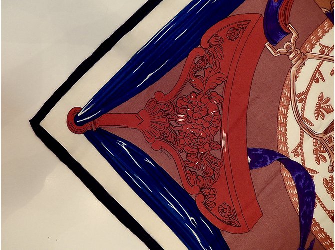 Hermès Lenços de seda Multicor - vista 2