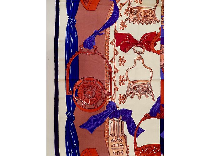 Hermès Lenços de seda Multicor - vista 5