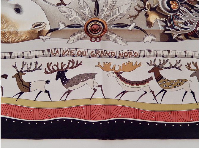 Hermès Lenços Multicor - vista 10