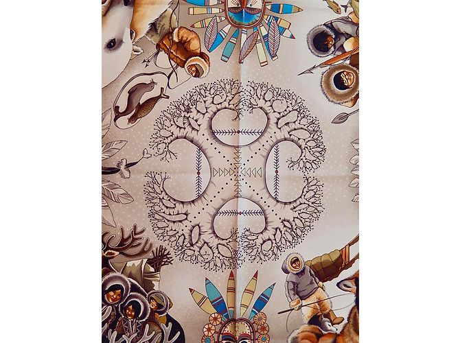 Hermès Lenços Multicor - vista 7