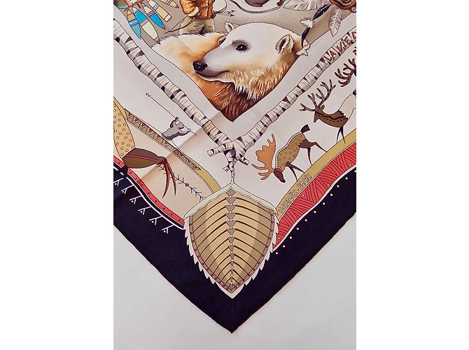Hermès Lenços Multicor - vista 9