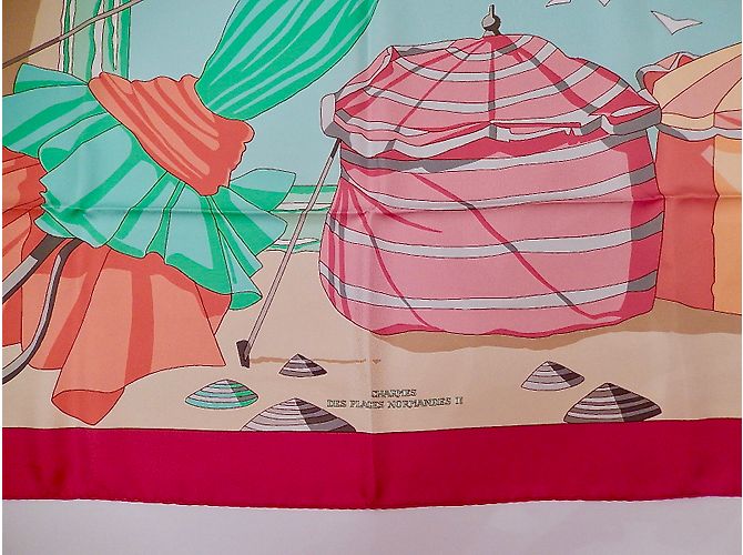 Hermès Lenços Multicor - vista 10