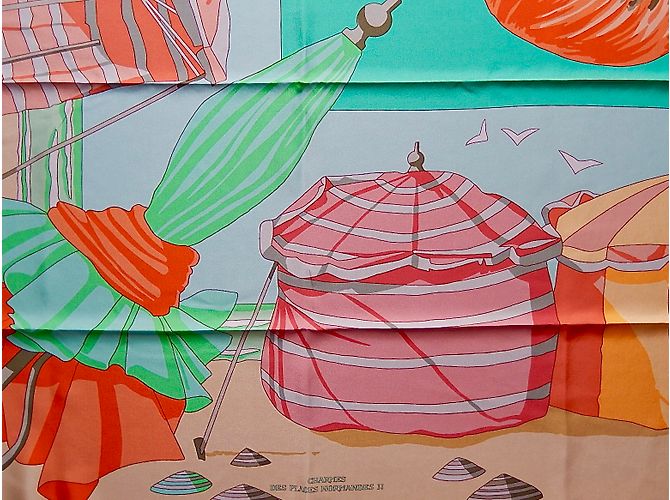 Hermès Lenços Multicor - vista 13
