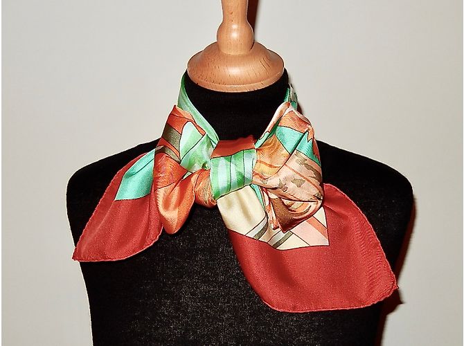 Hermès Lenços Multicor - vista 2