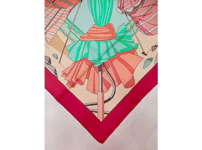 Hermès Lenços Multicor - vista 9