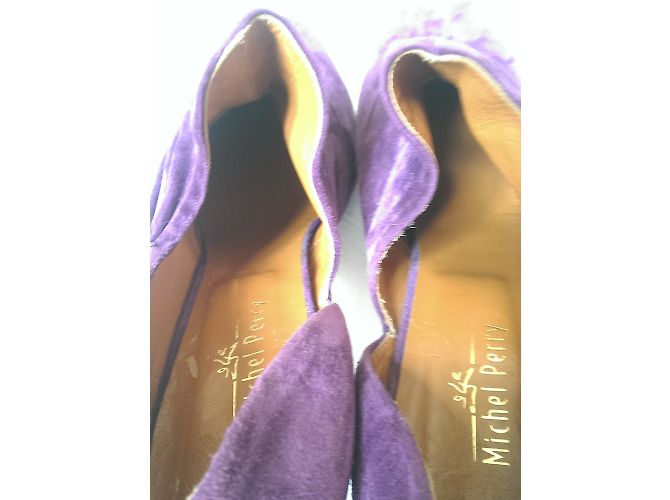 Michel Perry Heels Prune - view 6