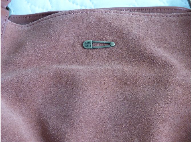 Borsa tote Ikks The Fisherman in pelle marrone - vista 8