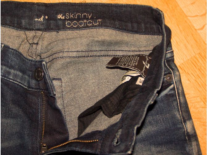 7 For All Mankind Vaqueros Skinny Bootcut Azules - vista 2