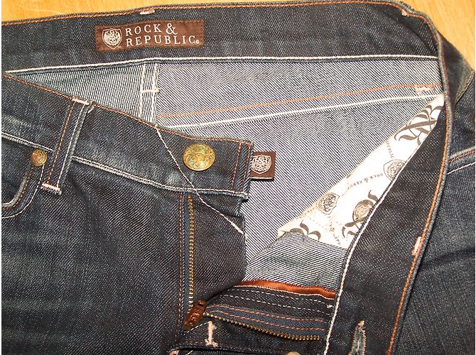 Autre Marque Jeans Rock & Republic Blu - vista 2
