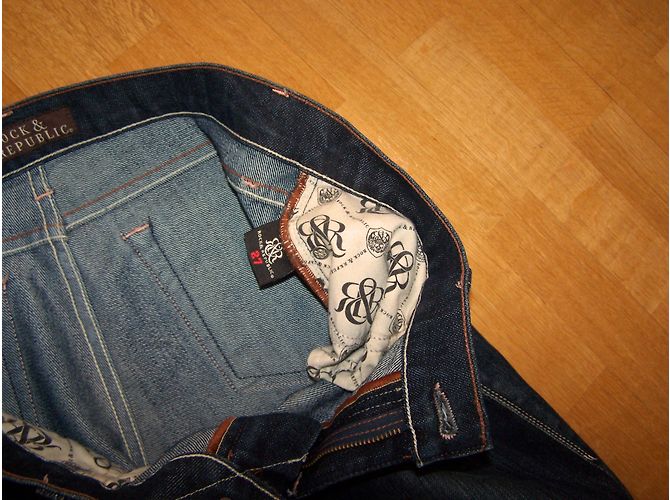 Autre Marque Jeans Rock & Republic Blu - vista 3
