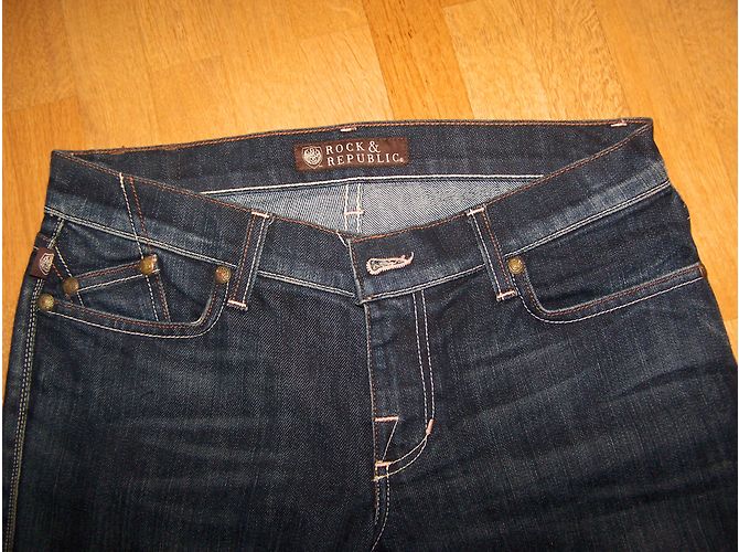 Autre Marque Jeans Rock & Republic Blu - vista 4