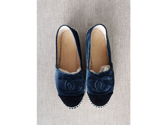 Chanel Espadrilles Bleu - vue 7