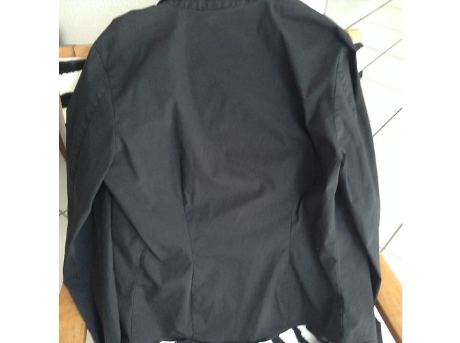 Camisa Liu.Jo Negra de Algodón con Bordado de Strass Negro - vista 4