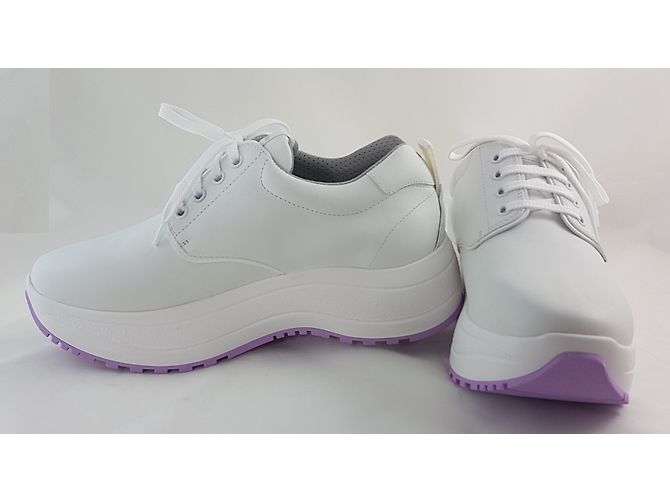 Céline Sneaker di consegna in pelle di vitello - vista 4