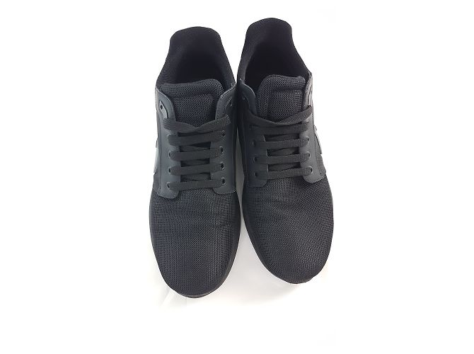 Sneakers Prada Linea Rossa in pelle nera Nero - vista 7