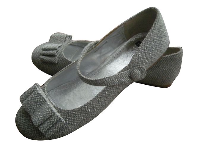 Autre Marque Bailarinas Bertie London Gris - vista 2