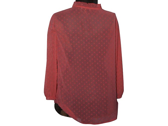 Autre Marque Camille de Paris Tops Rosa Naranja Coral - vista 2