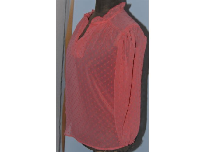 Autre Marque Camille de Paris Tops Rosa Naranja Coral - vista 3