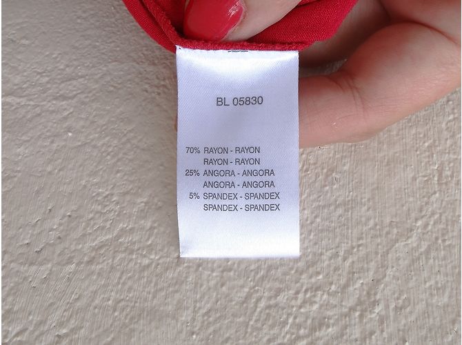 Gonna Rossa Blumarine con Strass Swarovski e Borchie Rosso Bordò - vista 9