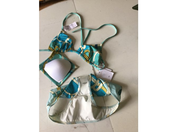 Hermès Gorgeons bikini Eole Éperon Multicolore - vista 3