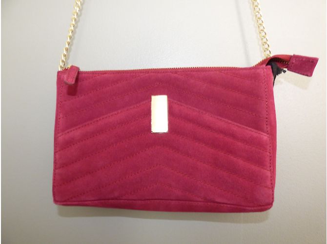 Borsa in pelle rossa Petite Mendigote Rosso - vista 10