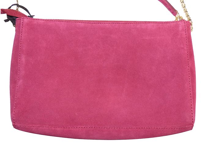 Borsa in pelle rossa Petite Mendigote Rosso - vista 2
