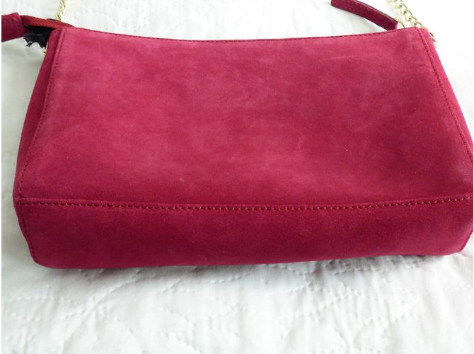 Borsa in pelle rossa Petite Mendigote Rosso - vista 5