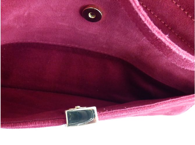 Borsa in pelle rossa Petite Mendigote Rosso - vista 6