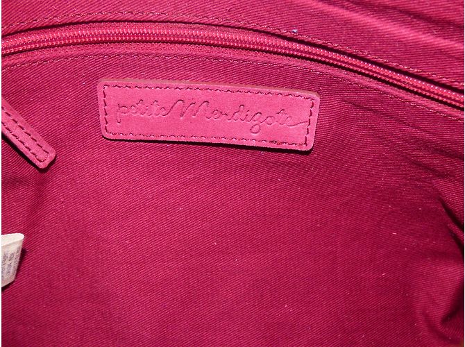 Borsa in pelle rossa Petite Mendigote Rosso - vista 8