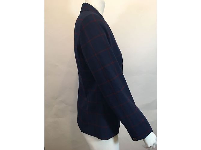 Completo pantalone Tommy Hilfiger Check Rosso Blu Blu navy - vista 2