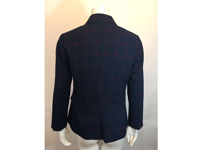 Completo pantalone Tommy Hilfiger Check Rosso Blu Blu navy - vista 3