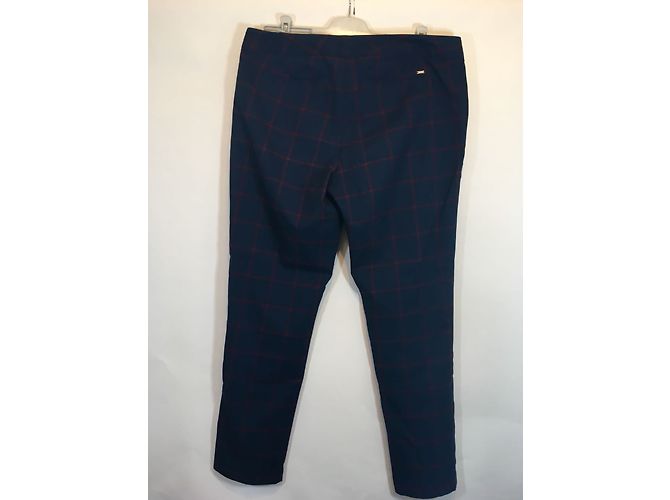 Completo pantalone Tommy Hilfiger Check Rosso Blu Blu navy - vista 4