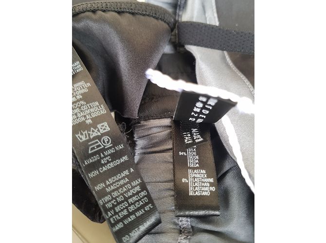 La Perla Reggicalze e Slip in Seta Neri Nero - vista 4
